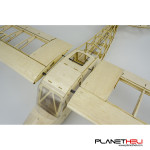 Dancing Wings - J3 Piper Cub Premium Balsa Wood Remote Control Airplane Kit wingspan 1,2M 